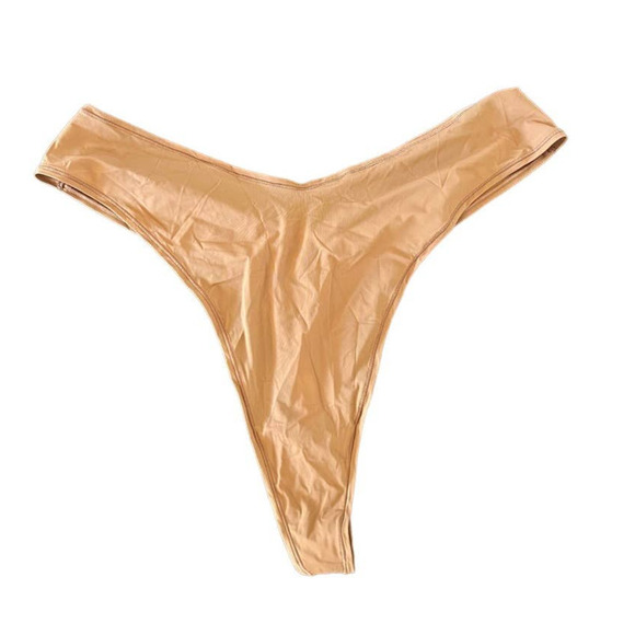 SKIMS Other - SKIMS Fits Everybody Dipped Front Thong in Copper